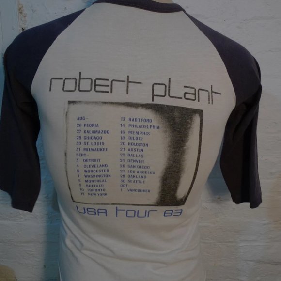 1983 Robert Plant Concert Single Stitch Shirt * Womens Small (37) - Picture 5 of 5